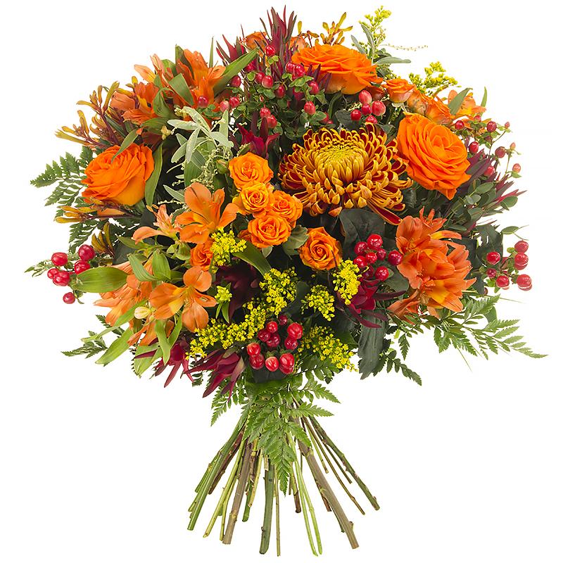 Autumn Orange Bouquet